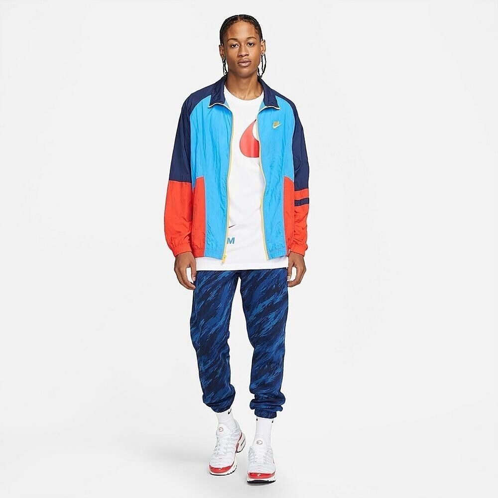 Nike Sportswear Club Fleece All Over Print "Blue Camo" DD5145-476 NEW
